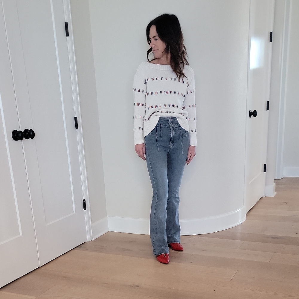 Free People Gray Jayde Flare